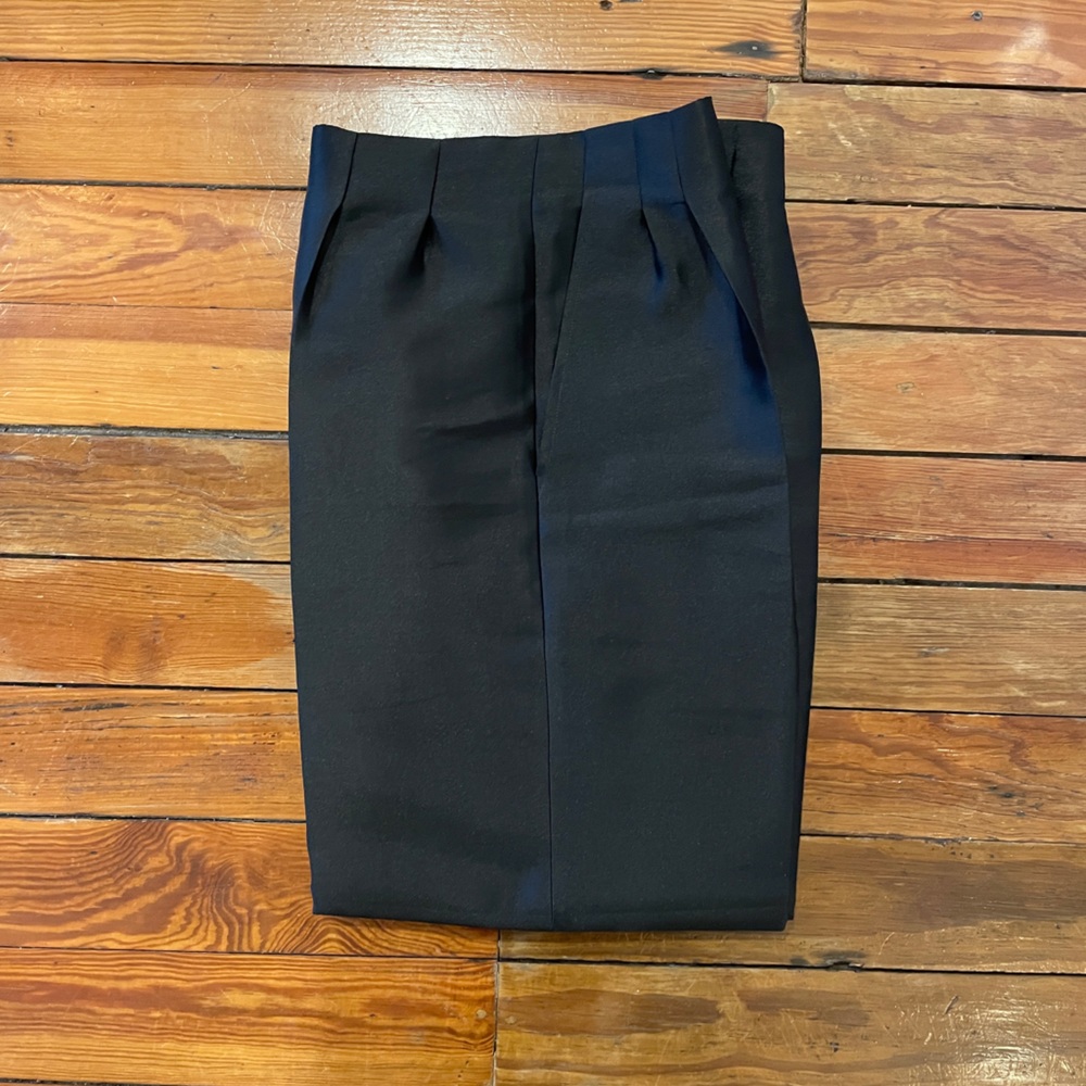 Kallemeyer Tiffany trousers in black mikado satin